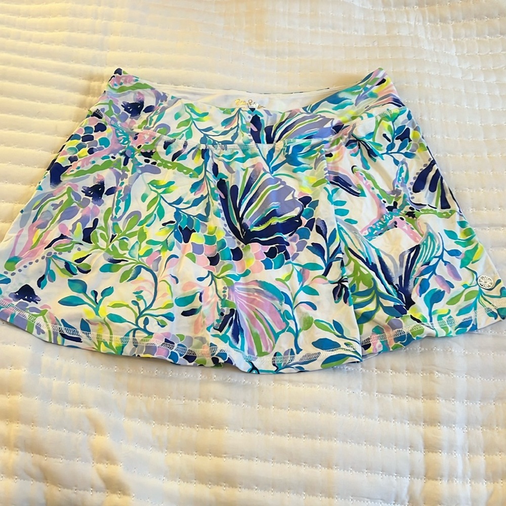 Lilly Pulitzer Multicolor Floral Skirt